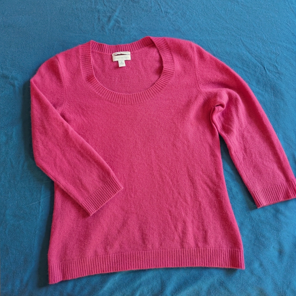 Charter Club Pink Cashmere Sweater
